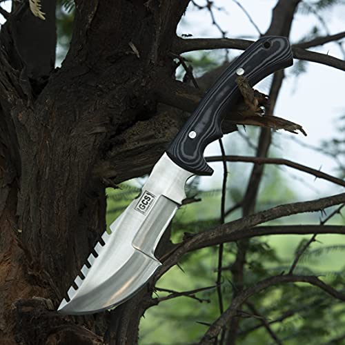 GCS Handmade G10 Handle D2 Tool Steel Tactical knife Hunting Knife