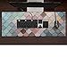 Cmhoo Large Mouse Pad Gaming XXL & Desk Keyboard Mat Size (35.4x15.7x0.1IN, 90x40 Xgezi)