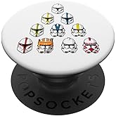 Star Wars Clone Troopers Helmet Pyramid PopSockets Adhesive PopGrip