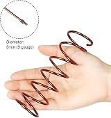 Tenn Well 9 Gauge 3mm Aluminum Wire Bronze 50 ft Bendable Craft Wire view 2