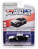 Texas Highway Patrol Greenlight 42840-E Hot Pursuit Series 27 2017 Dodge Charger Pursuit 1:64 Scale Diecast