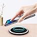 Wireless Charger For IPhone X - Qi-Enabled Devices (10 W) Universal Fast Wireless Charging Station with Leather Cover iPhone 8/8 Plus, iPhone 10, Samsung Galaxy Note 8/S8/Plus, S7/Edge & More