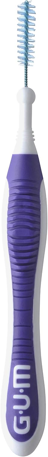 INTERDENT Manual Toothbrushes, 100 g, Lila, 6 count (Pack of 1) - Image 4