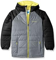 Columbia Little Boys' Tree Time Puffer Jacket, Grey Ash, X-Small