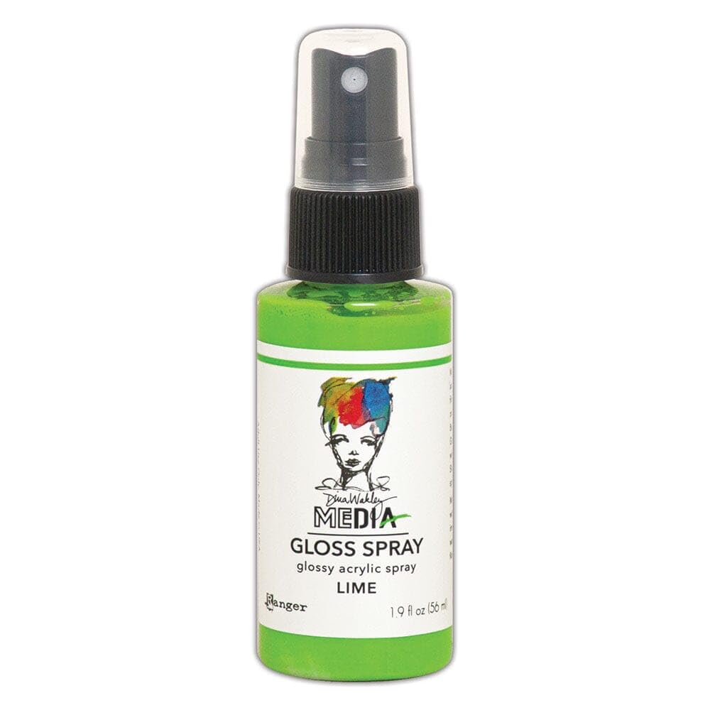 Ranger - Dina Wakley Media Gloss Sprays - Lime