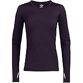 Hot Chillys Women's Micro-Elite Chamois Crewneck Top Midweight Body Fit Base Layer (Can Packaging)