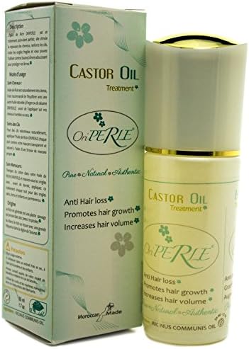 Castor Oil for Hair Growth, Eyelashes Growth, Eyebrow growth, Beard Oil, Skin Moisturizer, Cold-Pressed, 100% Pure, Hexane-Free, 1.7 Fl Oz (50 ml) By Oriperle