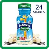 PediaSure Nutrition Drink with Fiber, Vanilla, 8-Ounce (Pack of 24) (Packaging May Vary)