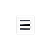 BUILDMART - 6x6 Modern AC Vent Cover - Decorative
