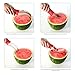 Watermelon Slicer Corer Knife & Server Tongs By Smart Ideas – Premium Stainless Steel Cutter & No Slip Red Silicone Handle + Melon Baller + Cookie Cutters + FREE E-BOOK W/ fun healthy snacks recipes