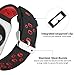 Case and Band Compatible for Watch Series 1/2/3 42mm, Silicone Strap with Ventilation Holes and Shock Resistant Bumper Cover Replacement for Watch Series 1/2/3