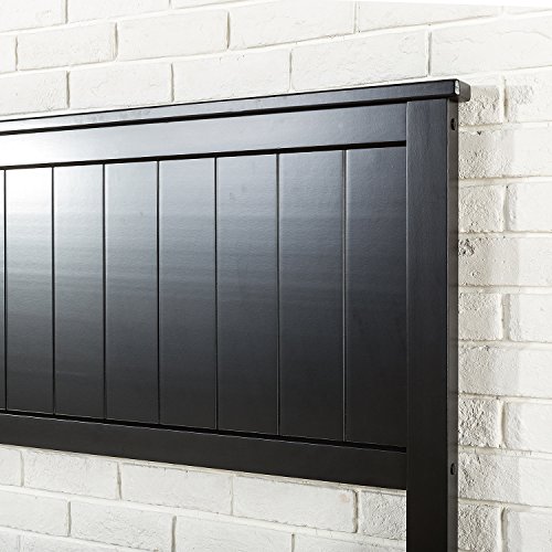 Zinus Santiago Wood Cottage Style Platform Bed With Headboard