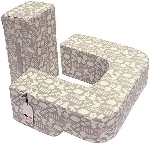 peanut and piglet twin breastfeeding pillow