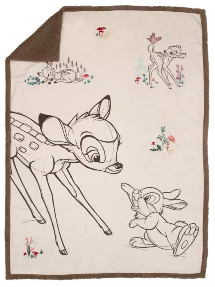 Disney Store Bambi Fleece Throw (170cm x 124cm)