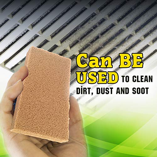 Dry Cleaning Soot Eraser Sponge (2Pack) Dirt, Dust, Smoke and Soot
