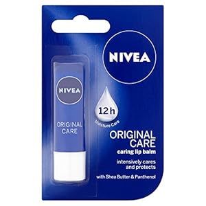 NIVEA Original Care Caring Lip Balm, 4.8 g