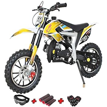 Amazon.com: SYX MOTO Kids Mini Dirt Bike Gas Power 2-Stroke 50cc