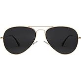 SOJOS Classic Aviator Polarized Sunglasses for Men Women Vintage Retro Style