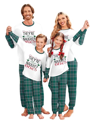 Ekouaer Family Matching Christmas Pajama Set