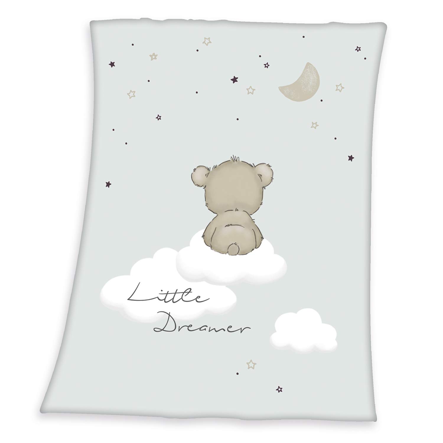 Herding Blanket, Polyester, Grey, 75 x 100 cm