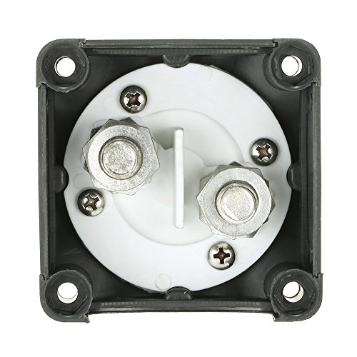 WarmCare 12V/24V Battery Switch Master Isolator Cut On/Off Disconnect Switch for RV Battery Marine Boat Car Vehicle Waterproof - Thumbnail 6