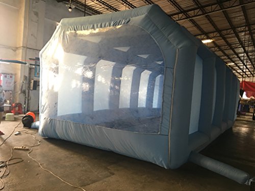 Inflatable Spray Booth Custom Tent Car Paint Booth Inflatable Car (33x16x11Ft) - Thumbnail 3
