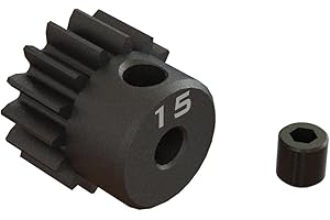 ARRMA 15T 0.8Mod 1/8 Inch Bore CNC Steel Pinion Gear