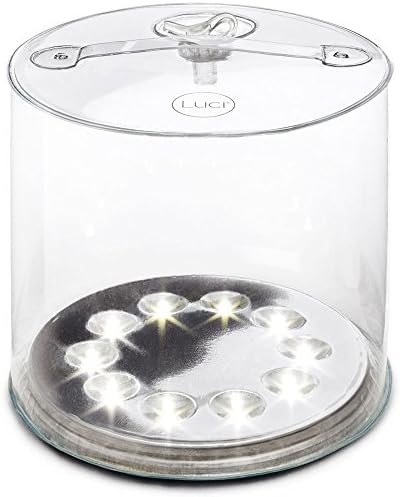 MPOWERD Luci Outdoor Inflatable Solar Lantern Clear
