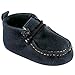 Luvable Friends Unisex Baby Crib Shoes, Navy Wallabee, 12-18 Months