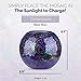 LED Solar Glass Balls | Outdoor Decorations for Porch | Patio Decor Mosaic Solar Table Lamp | Yard and Garden | Waterproof Rechargeable | 5.9