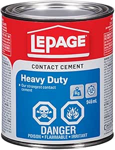 LePage Heavy Duty Contact Cement, 946ml (1504619), Contact Cement