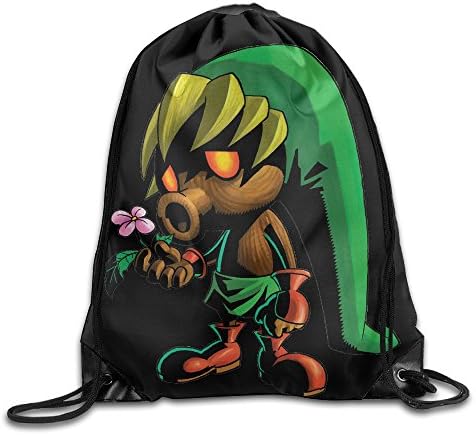 Drawstring Backpack Bag Deku Link The Legend Of Zelda Nylon Home Travel Sport Storage