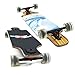 BACKFIRE Drop Through Longboard Black