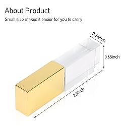 Laak 32GB New Crystal Transparent Rectangle Genuine