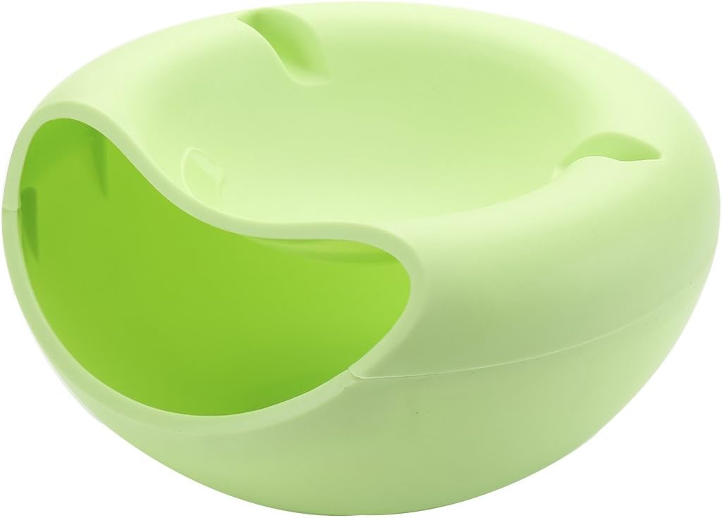 Mochiglory Double-Layer Snacks Candy Sweets Peanuts Storage Box Fruit Melon Seeds Plate Bowl Dish Phone Holder