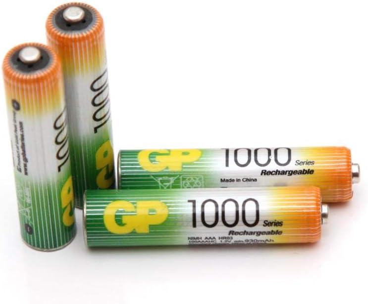 4x GP Rechargeable AAA Battery 1000 Series Amazon.ae