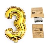 Helium Foil Digital balloons ,birthday holidays weddin party supply Golden 40