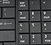 LotFancy Laptop Keyboard for Toshiba Satellite C650 C650D C655 C655D L650 L650D L655 L655D L670 L670D L675 L675D Pro C650 C655 C660 C665 L650 L655 L670 Series Notebook Black US English Layout