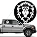 Yoonek Graphics Wow Alliance Decal Sticker for Car Window, Laptop and More. # 817 (4