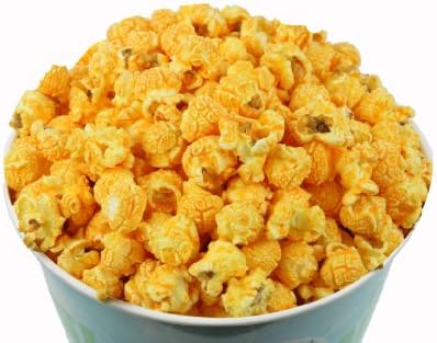 1-Gallon Thank You Gift Bucket, Cheddar Cheese Popcorn, Reusable Plastic Container, Gourmet Snack, Gluten-Free, Bold Savory Flavor, Holiday Popcorn Gift, Multi Language Design