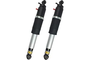 CHONSE 2PCS Rear Air Shock Absorber Compatible with 2000-2014 Cadillac Escalade ESV EXT Chevy Suburban Tahoe Avalanche GMC Yukon XL 1500,19302786, 25871432,23487280 (Rear Shocks)