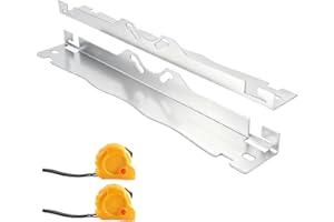 2 Pcs 24" Silver Alignment Tool Plates Wheel Alignment Tool Camber Alignment Tool with 2 Tape Measures for Automotive Car (2,