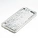 iPod Touch 6 Case, Firefish Slim Glitter Soft TPU Rubber Silicone Case Impact Resistant Protective Back Cover Attractive Case for Apple iPod Touch 6 -Silver