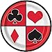 Poker Night Dessert Plates, 8ct