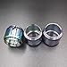 CENGLORY 3PCS Replacement Bulb Glass Tube 8ml Capacity for TFV12 Prince (Rainbow)