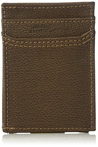 Levi's Men's Rfid Blocking Wide Magnetic Slim Money Clip, brown, One Size