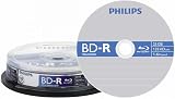 Philips BD-R Recordable Blu-ray Discs 25GB 6x SP Spindle 10 Pack view 2