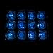 Fun Central AC964 LED Light Up Ice Cubes - Blue - 12 Count