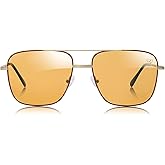 Hyperlight Aviator Red Fullerene C60 UV & bluelight daily shades for men. Unisex luxury sunglasses for women, designer sunglasses for men. Fashion branded harmonized white light eyeglasses w/case