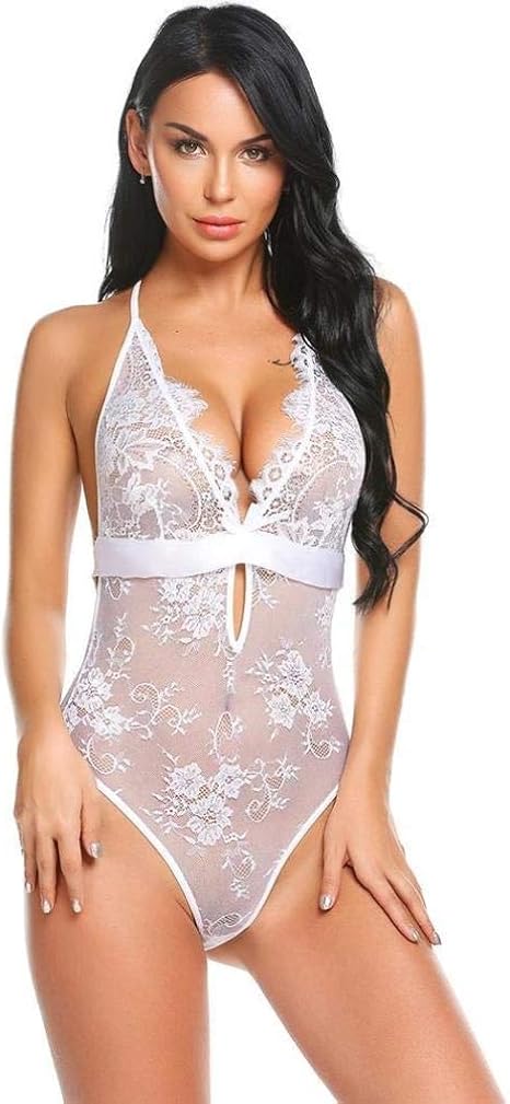 Lingerie Érotique Femme Licou Femmes Une Pièce Sexy Lingerie Body Plus La Taille Perspective